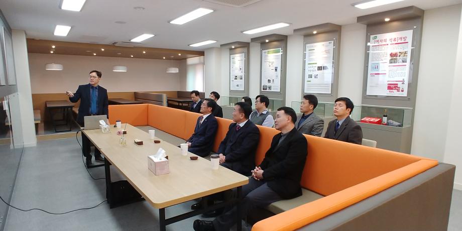 공사현장 시찰(4D융복합단지, 폐수종말처리장)