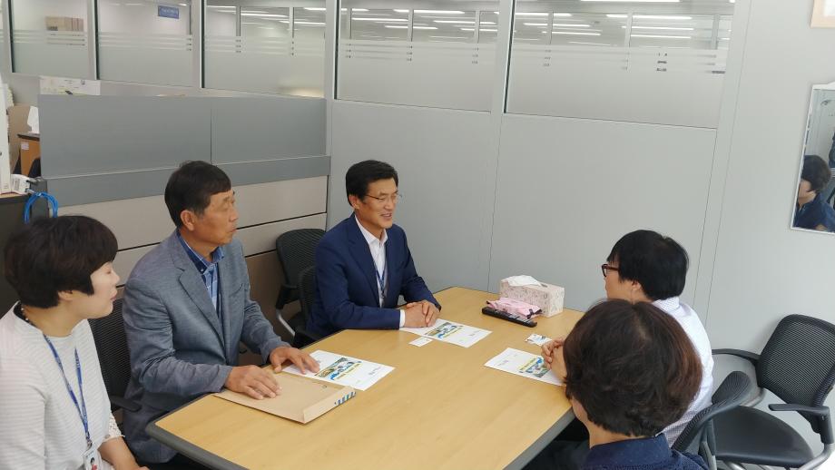 기획재정부, 충북도세종출장소 방문(정부예산확보)