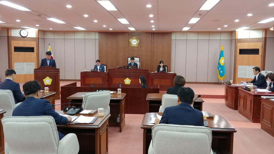 제136회 증평군의회 정례회 제2차 본회의
