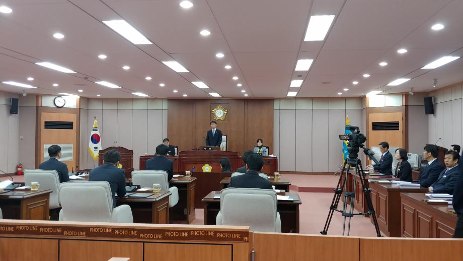 제139회 증평군의회 정례회 제2차 본회의