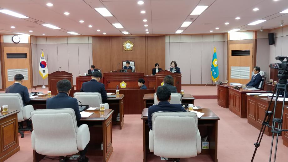 제139회 증평군의회 정례회 제3차 본회의