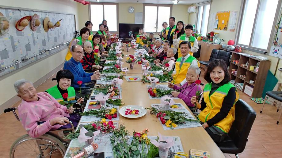 참사랑회 봉사활동 참여(인성실버센터)