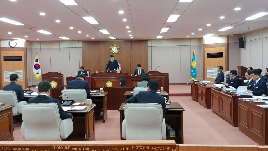 제142회 증평군의회 임시회 제2차 본회의