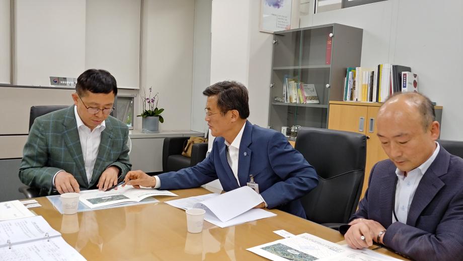 보훈회관 건립 관련 국가보훈처 방문