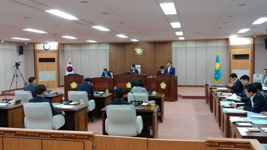 제145회 증평군의회 정례회 제2차 본회의