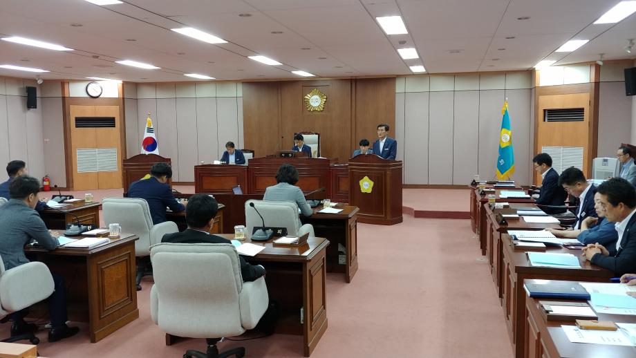 제145회 증평군의회 정례회 제3차 본회의