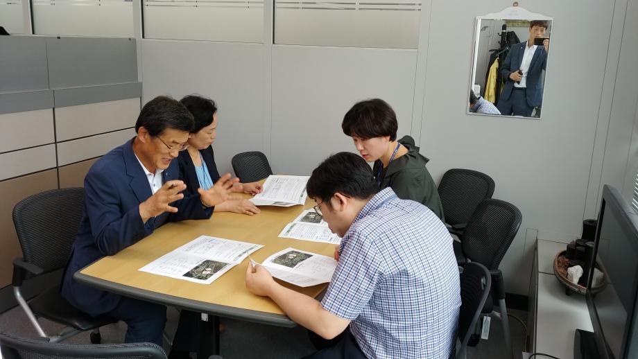 정부예산 확보 관련 기획재정부 방문