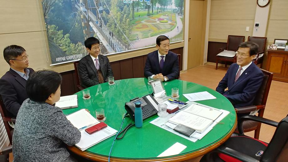 이재각 충북지방병무청장 방문