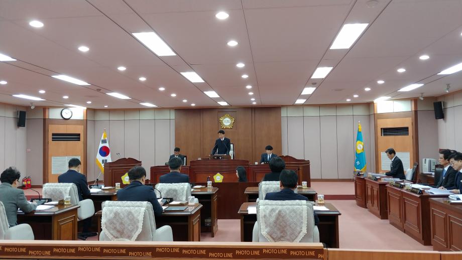 제150회 증평군의회 정례회 2차 본회의