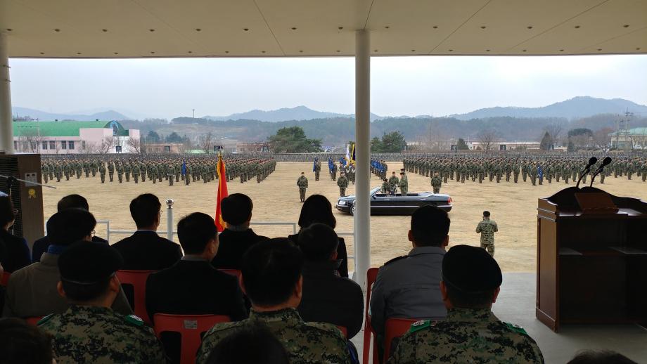제13특수임무여단장 이취임식