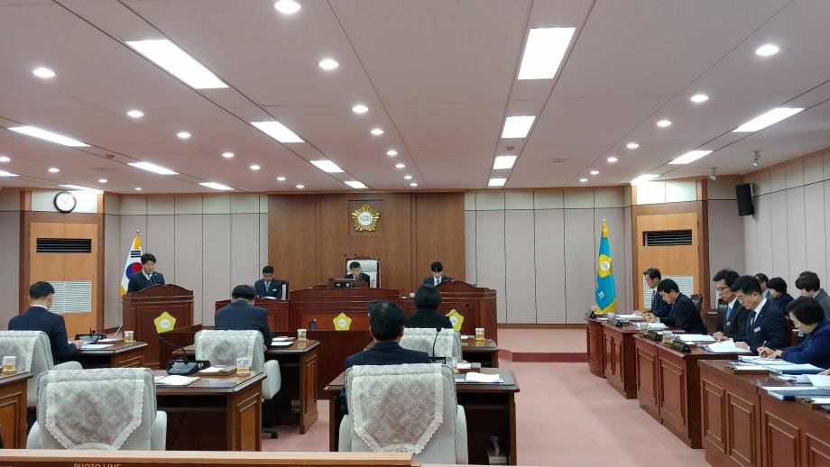 제150회 증평군의회 정례회 4차 본회의