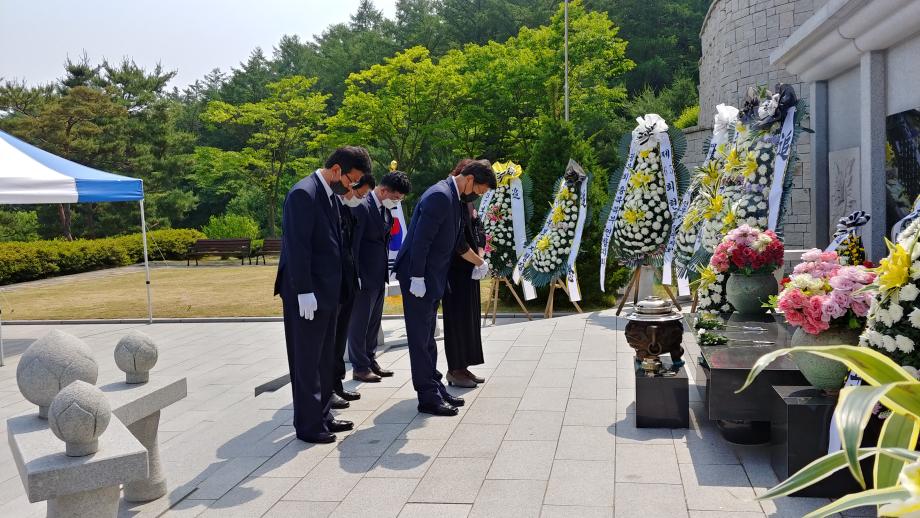 제65회 현충일 충혼탐 참배