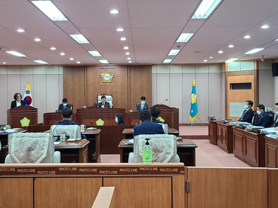 제159회 증평군의회 임시회 2차 본회의