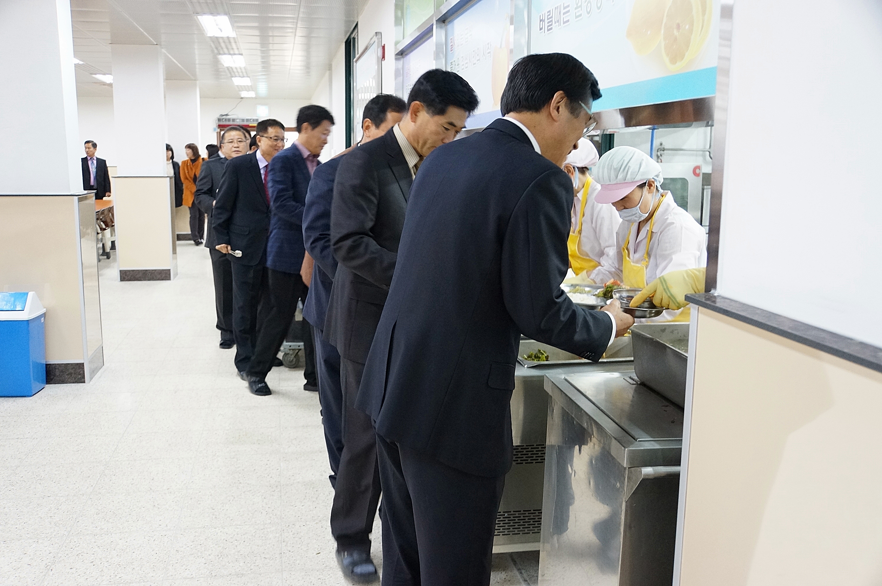 삼보초등학교 급식소 리모델링 준공 행사 참석