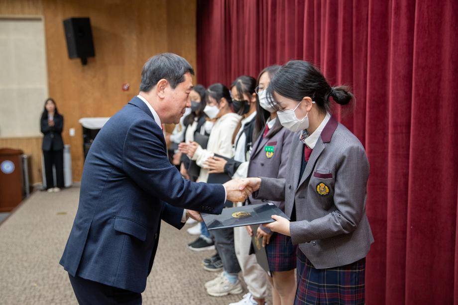 증평군민장학회 장학증서 수여식