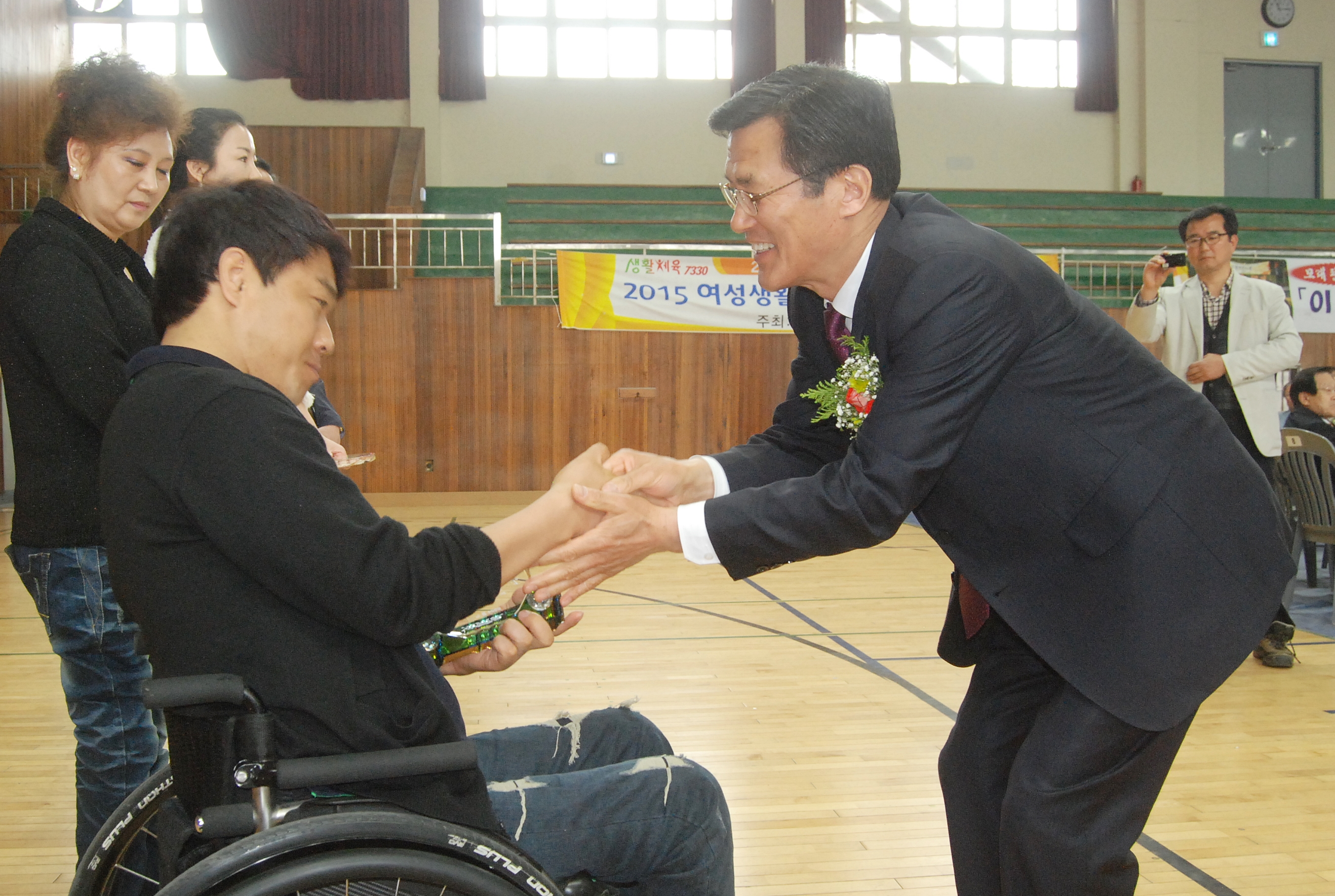 제35회 장애인의날 기념식 참석