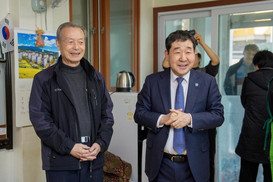 장동2리 경로당 방문