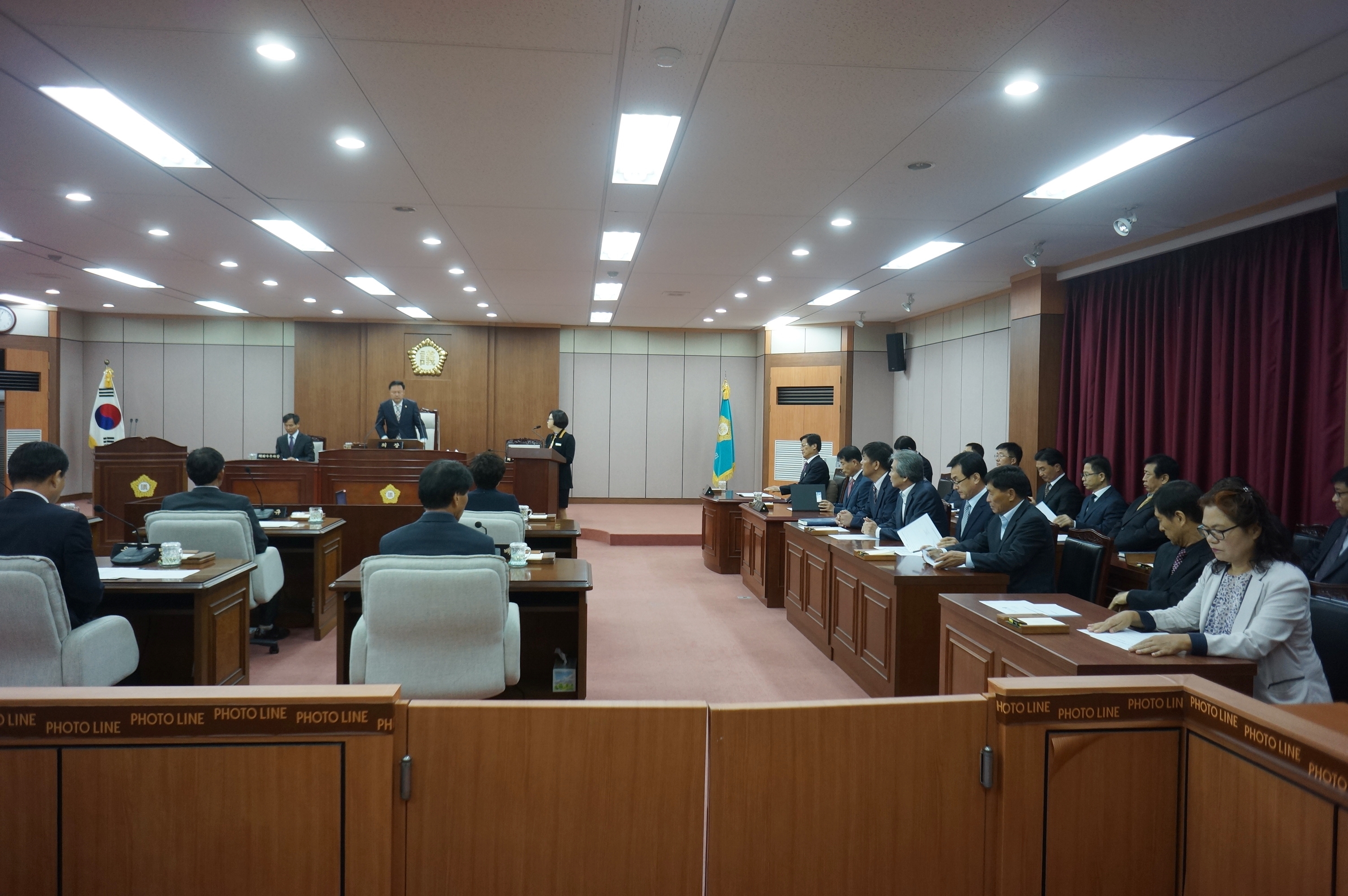 증평군의회 제2차 본회의