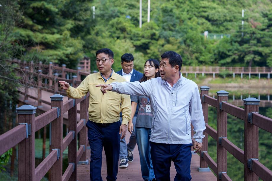 연암지질생태공원, 스마트팜 현장 점검