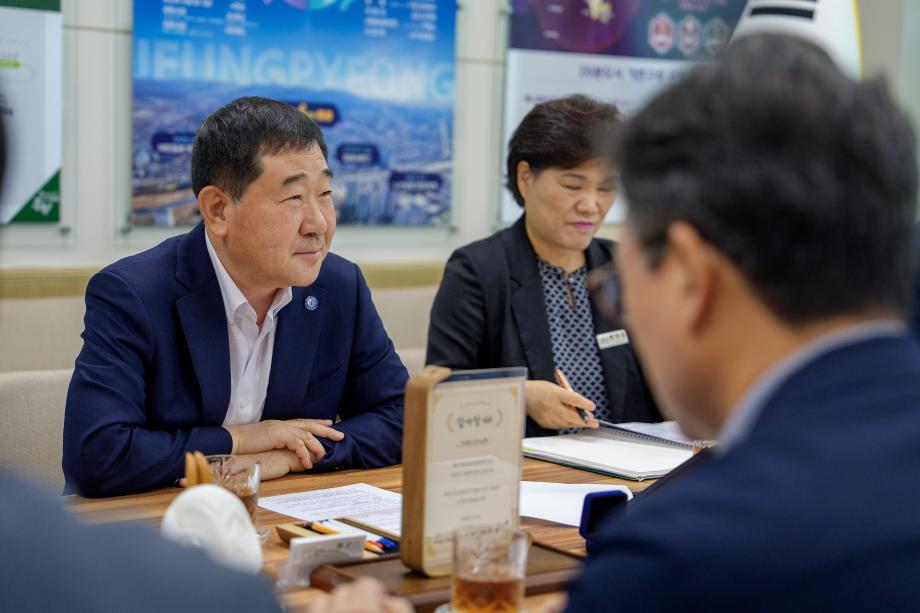 충청북도건설협회장 외 방문