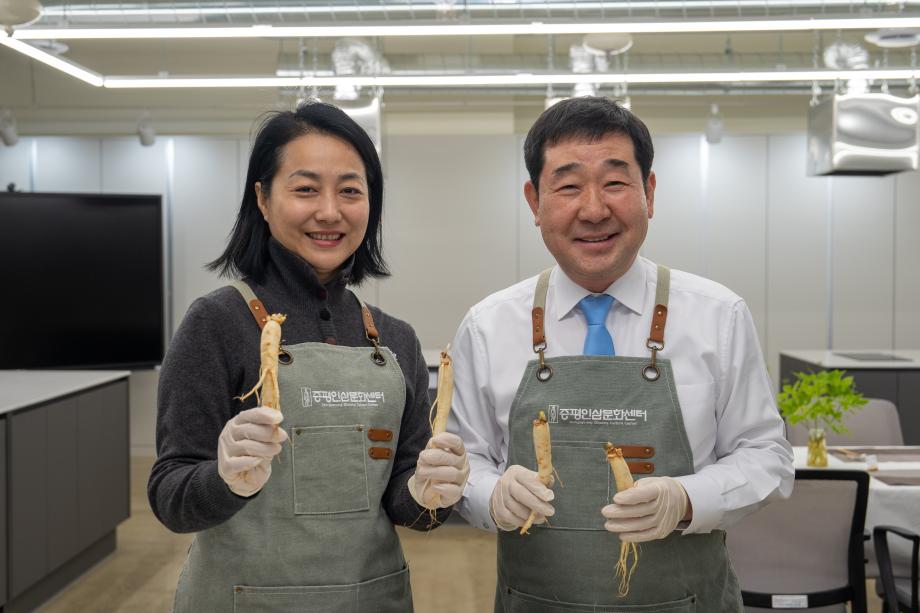 중국 칠대하시 교류단, 증평 인삼의 깊은 매력에 빠지다