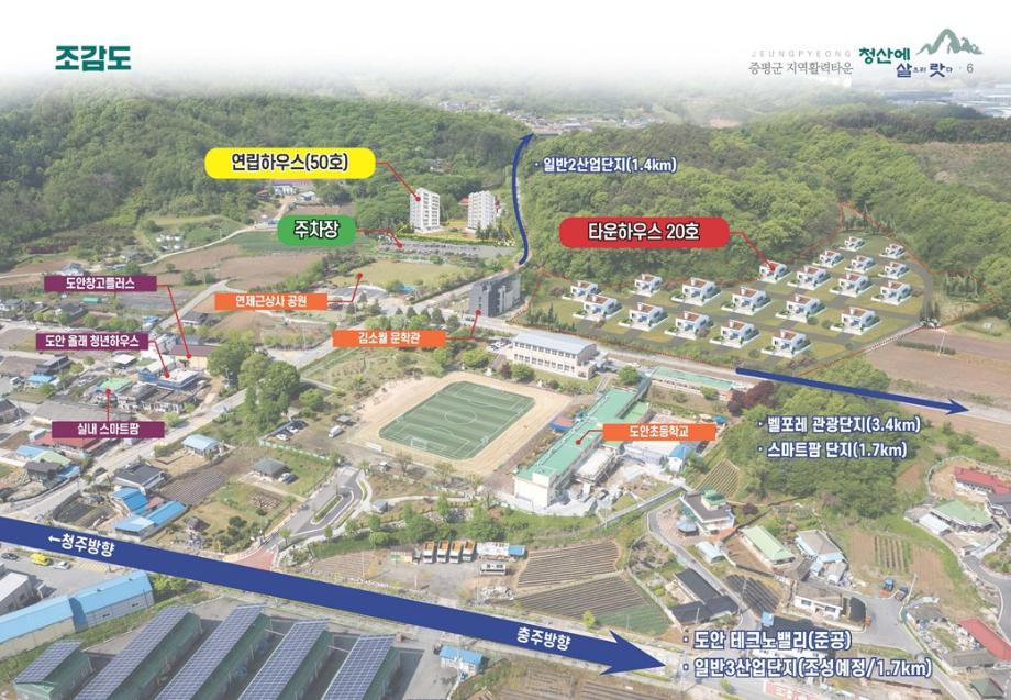 증평군, ‘2025년 지역활력타운 공모사업’ 최종 선정