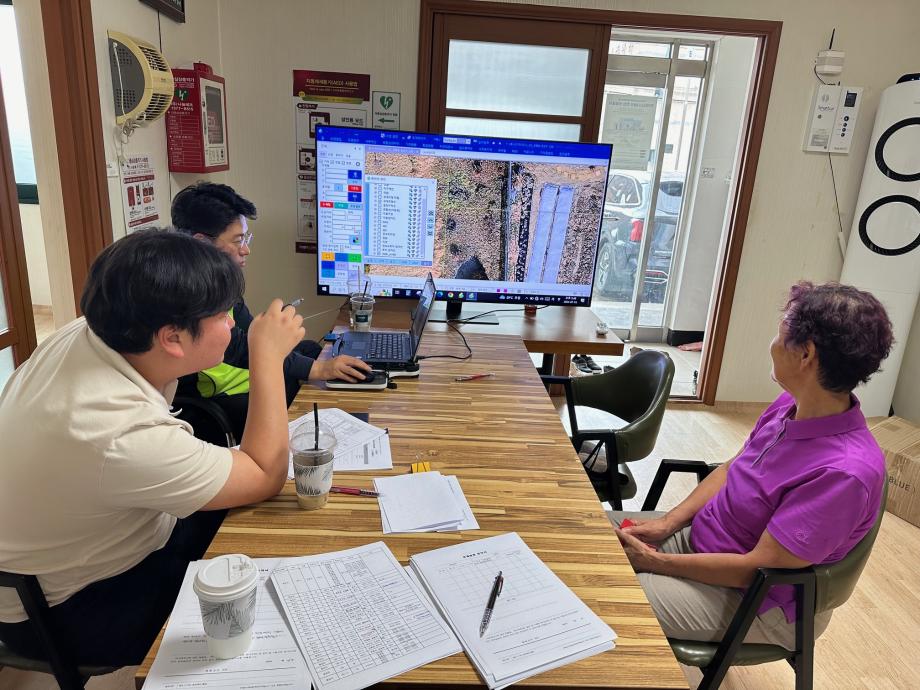 증평군, 증평덕상1지구 지적재조사 경계 협의 나서