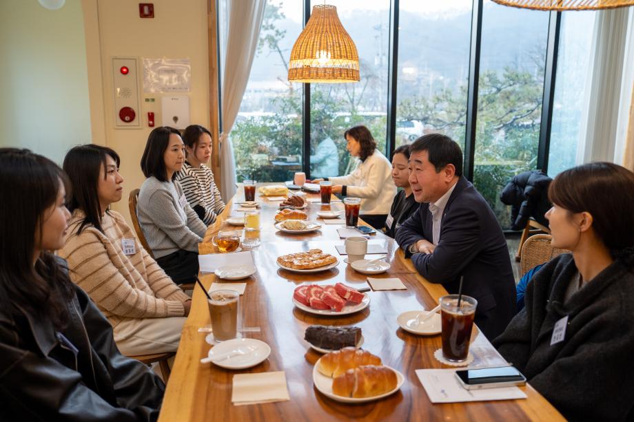 증평군, 신규 공직자와‘브런치 토크’