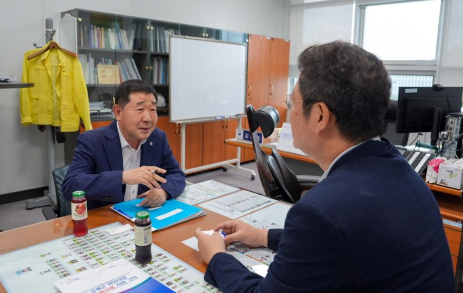 이재영 증평군수, 행안부 찾아 재정확충&middot;지방소멸 대응 제도개선 건의