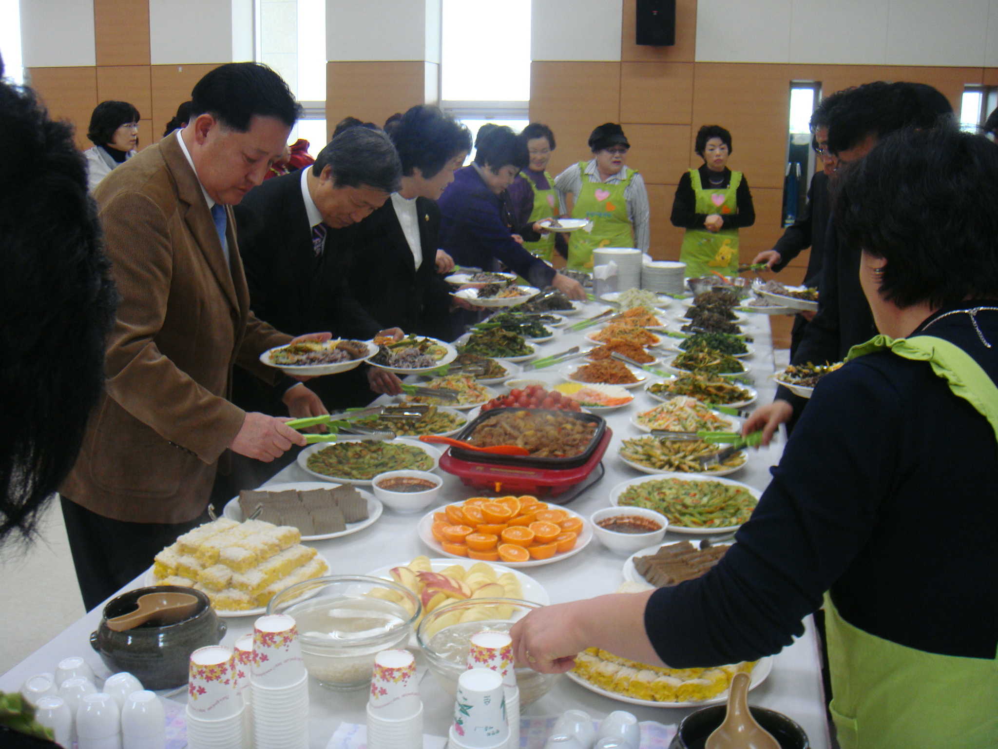 증평군향토음식연구회, 정월대보름 음식 시식회 가져