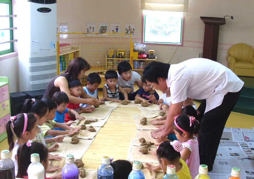 삼보초 유치원 즐거운 도자체험학습
