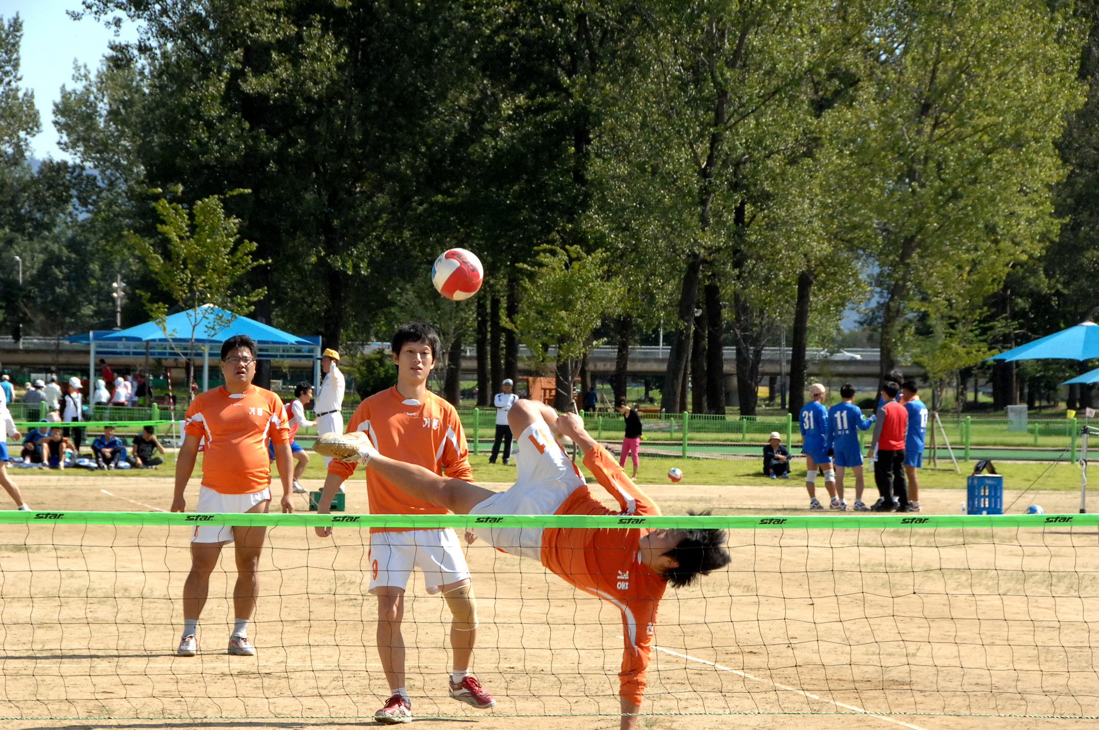 제1회 증평인삼배 족구대축제 열려