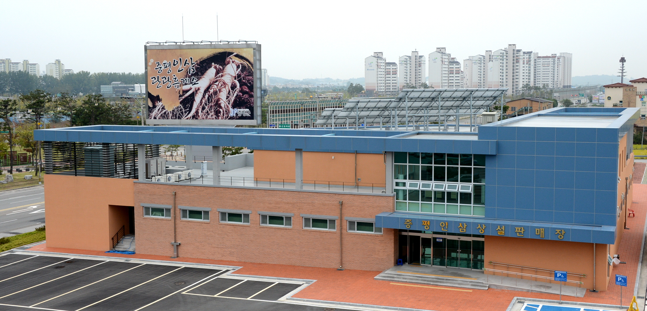 증평 인삼상설판매장 개장 준비 박차 < 증평포커스 < 사진 < 미디어