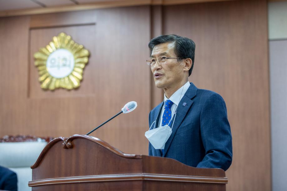 홍성열 증평군수, 시정연설 통해 군정운영방향 제시