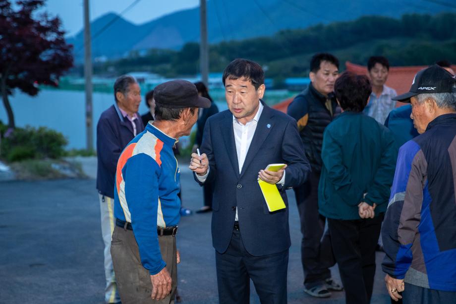 ‘현장 밀착, 감성 행정’ 펼치는 이재영 증평군수