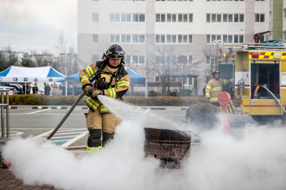 증평군, 지역특성화 화재 대응 민방위 훈련 실시