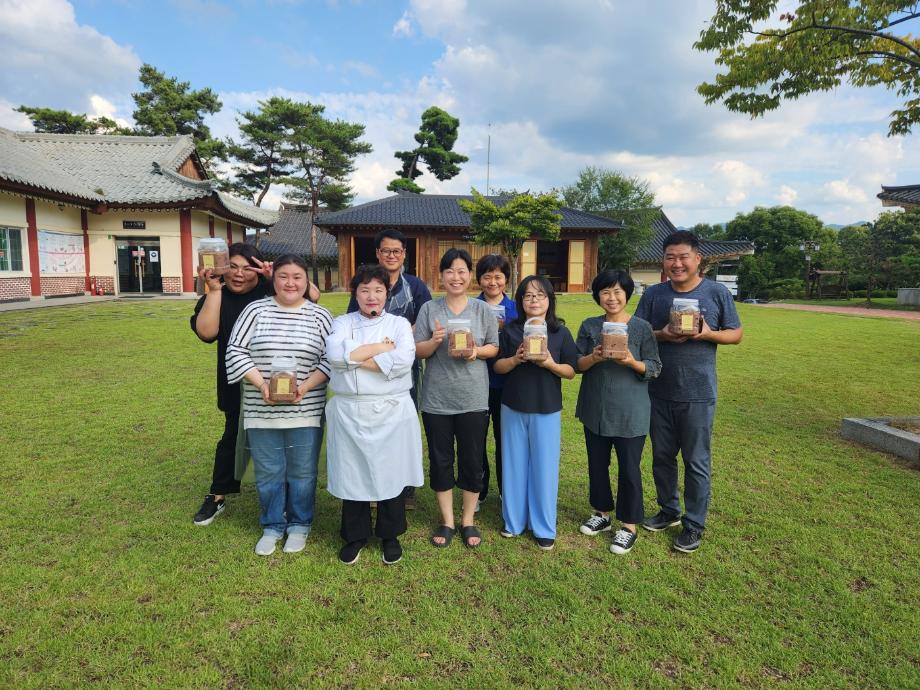 조물조물 우리 막걸리와 전통안주