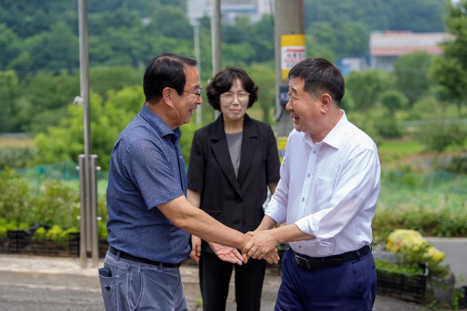 관내 경로당 방문